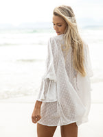 Costa Rica Caftan - White